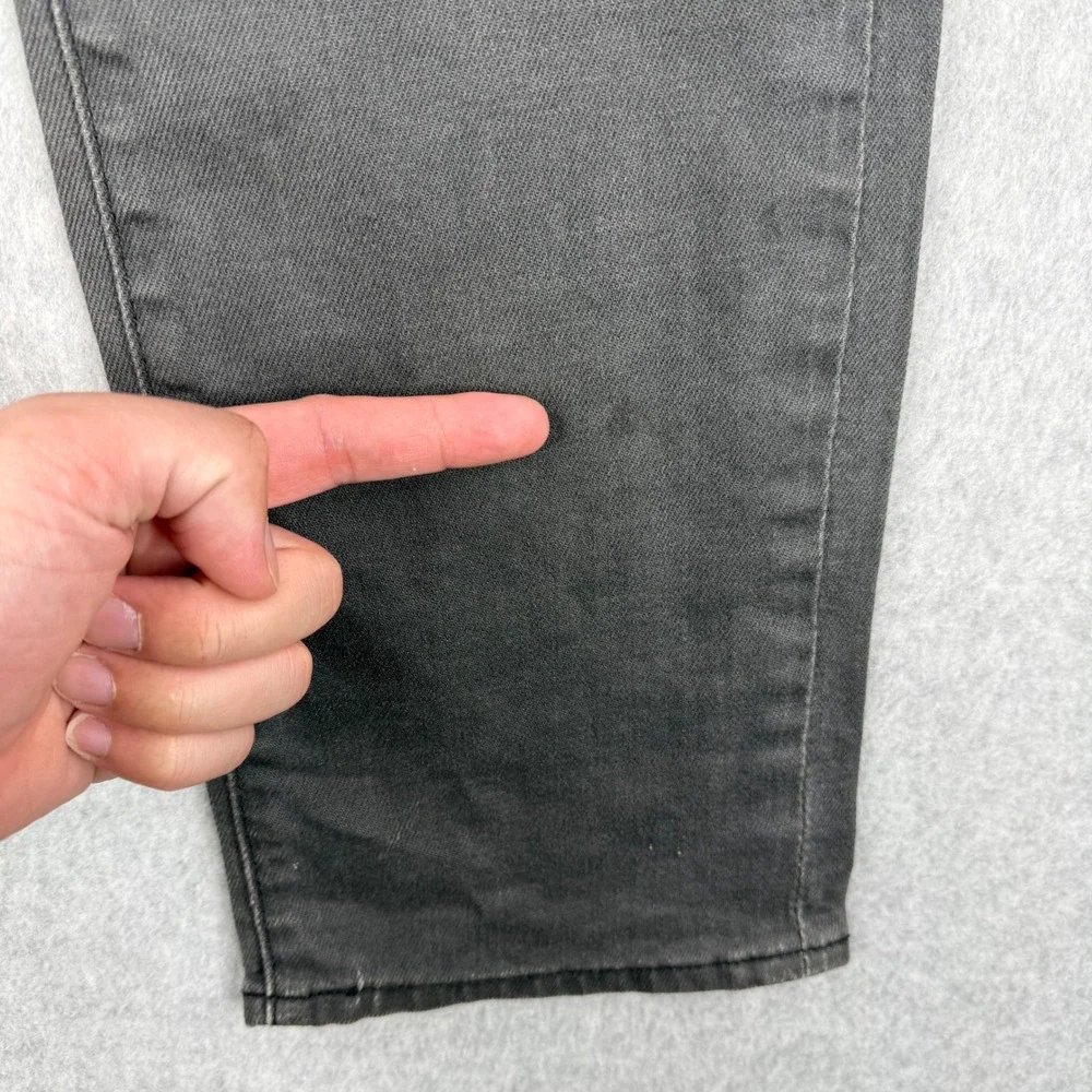 John Varvatos Jeans Mens 34x30 Gray Bowery Slim Straight Made in USA‎ Casual